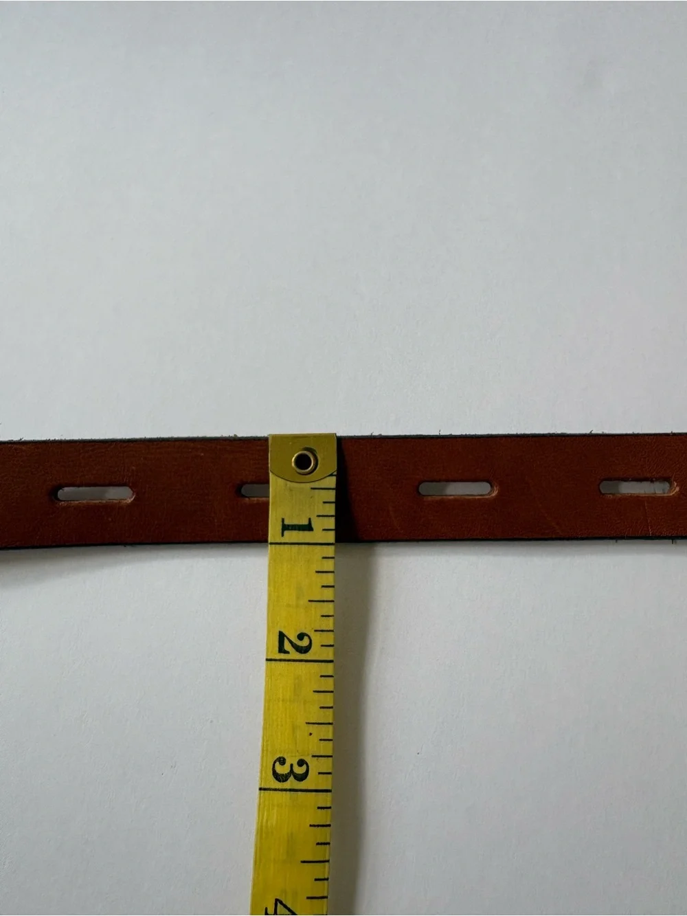 Madewell Backcountry English Saddle Leather Belt L Brown Western Equestrian Gold
